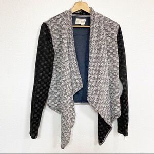 Anthropologie Saturday Sunday- Draped Open Front Cardigan M